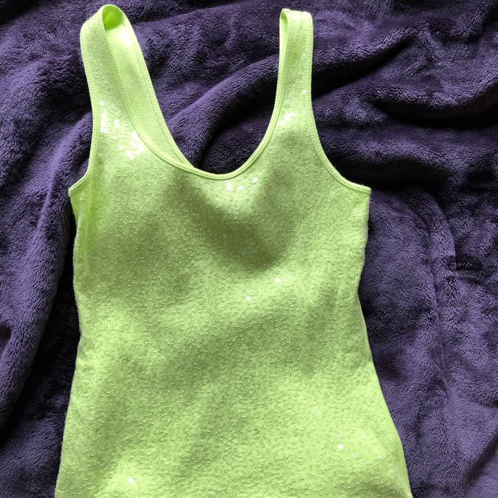 NWOT Express Sequin Tank Top